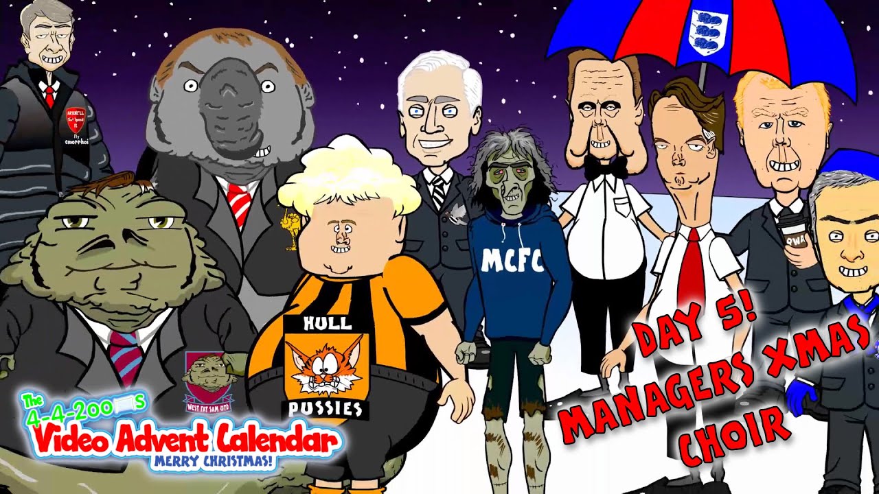 🎄DAY 5🎄 FOOTBALL MANAGERS CHOIR (442oons Advent Calendar 2015 Football