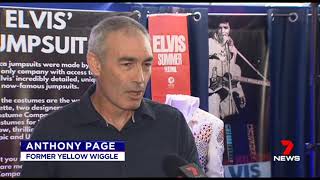 Play video: Anthony Page On Seven News - Opening New Elvis Collection Museum (FUNNY!)