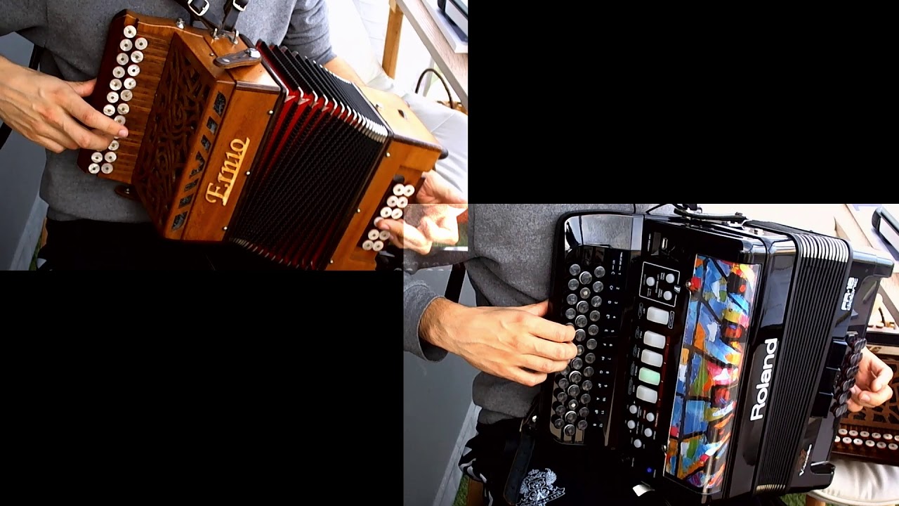 Dueling Banjos Accordion Cover Dueling Accordions (Analog Vs