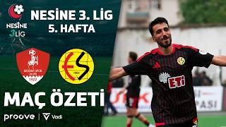1922 Akşehir Spor - Eskişehirspor Nesine 3. Lig 5. Hafta Maç Özeti
