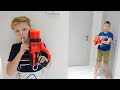 СРАЖЕНИЕ НА НОВЫХ НЕРФАХ. NERF  RIVAL vs NERF MEGA