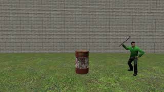 Low Effort Garry's Mod Video: Explosive Barrel