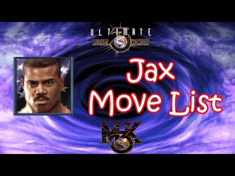 UMK3 / MK3 - Jax Move List
