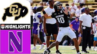 Northwestern vs Colorado | FULL GAME HIGHLIGHTS | College Football 2026 Week 3