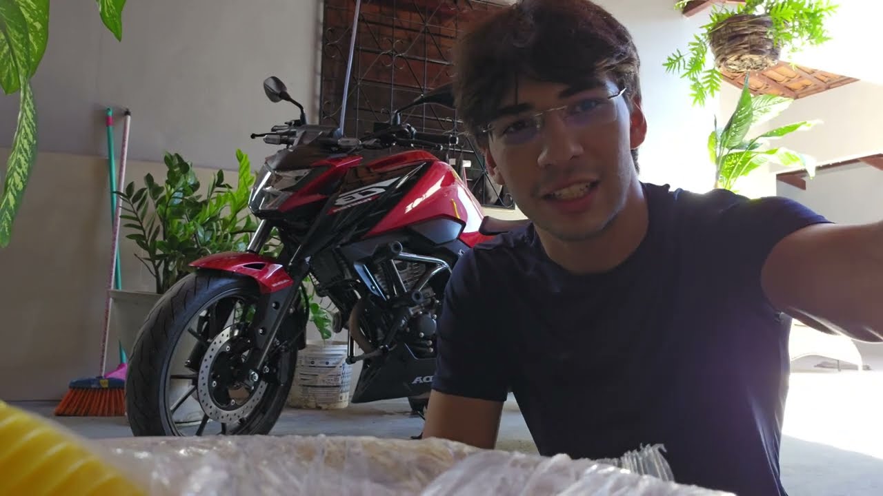 ACESSÓRIOS que comprei pra CB300F TWISTER | PRIMEIRA MOTO