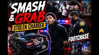 Police Corner Stolen Dodge Charger After Smash‑and‑Grab in atlanta