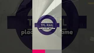 Why was Crossrail once called TfL Rail 😕