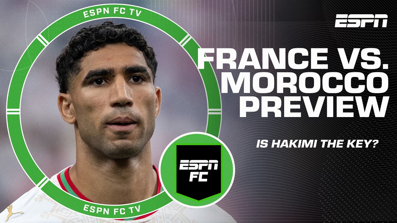 Morocco’s X-Factor? Breaking down Achraf Hakimi’s impact vs. France | ESPN FC