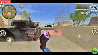 Thanos Superhero Character Destroy Military Base Naxeex World Android Game FHD