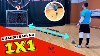 When will it come out in 1x1? Tips for goalkeeper #futsal #goalkeeper #1x1