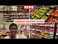 All you see in a typical grocery store in germany    rewe shop with me