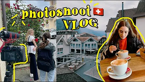 Rainy Photoshoot in Switzerland, Coffee Dates & Traveling | Vlog