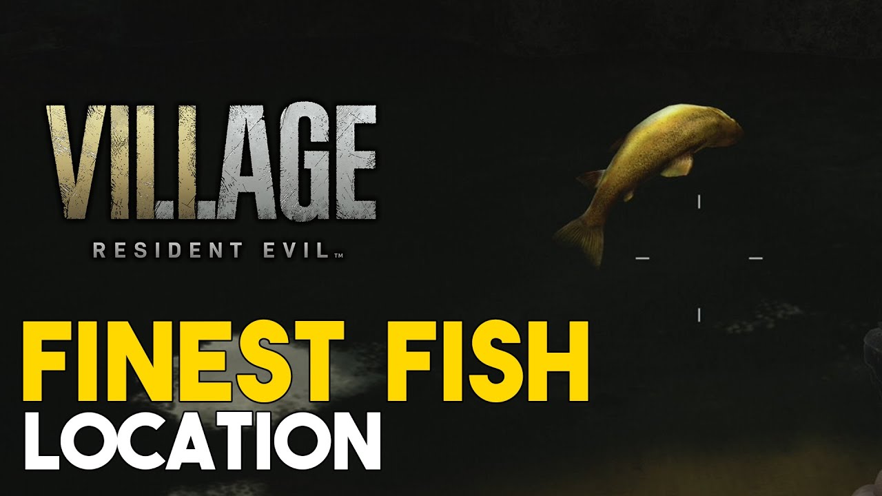 Resident Evil 8 Village Finest Fish (Ingredient) Location - YouTube