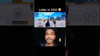 Lobby in 2019🥺/ bgmi short/ #emotional  #bgmi #pubg