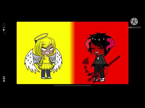 Angel and devil rap battle