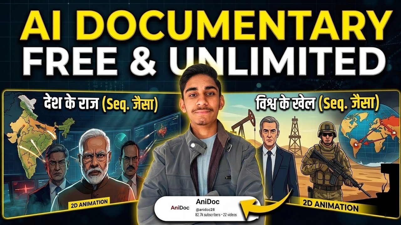 Create Viral AI Documentary Videos Like AniDoc Using AI Tools - YouTube