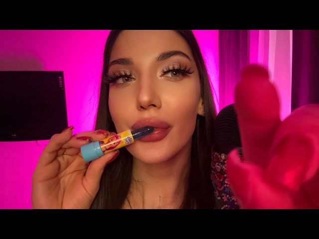 Edible Lipstick Eating Mouth Sounds| ASMR