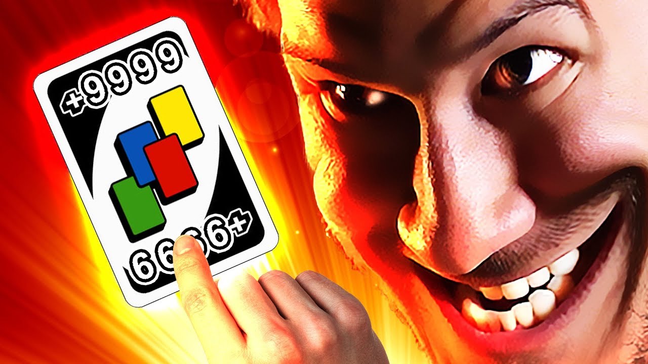 THE LEGENDARY +9999 CARD | UNO - YouTube