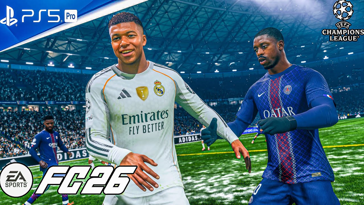ФК 26 - ПСЖ против Реал Мадрид - Финал Лиги чемпионов УЕФА 25/26 - PS5™ Pro [4K60]
