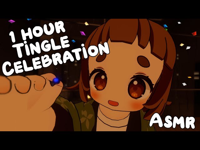 1 Hour Tingle Celebration! Mouth Sounds, Layered, Tapping, Bubbles, Trigger Words and More!
