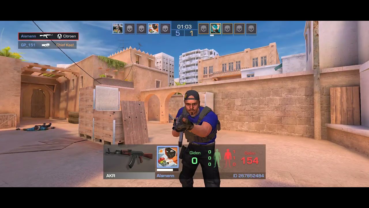 CHEATİNG İN STANDOFF 2!!!/HİLECİ! smurf hesaptan gireyim dedim hile geldi!!! Standoff 2 