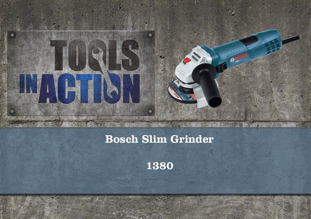 Bosch 1380 Slim Grinder - Review - YouTube
