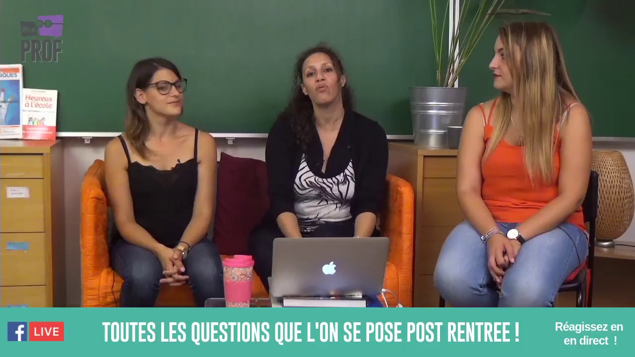 Echange en direct- 3 jours après la rentrée, posez vos questions