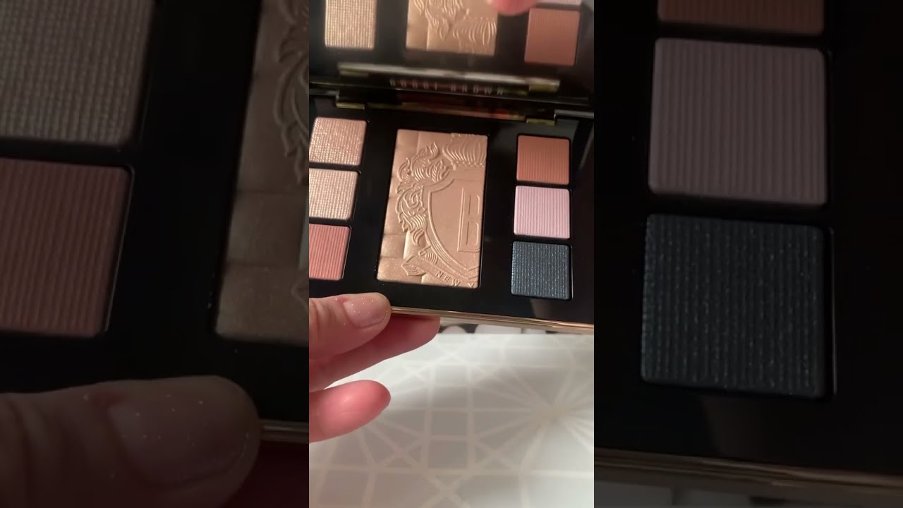 Bobbi Brown Moonstone Glow Luxe Eye and Cheek Palette. - YouTube