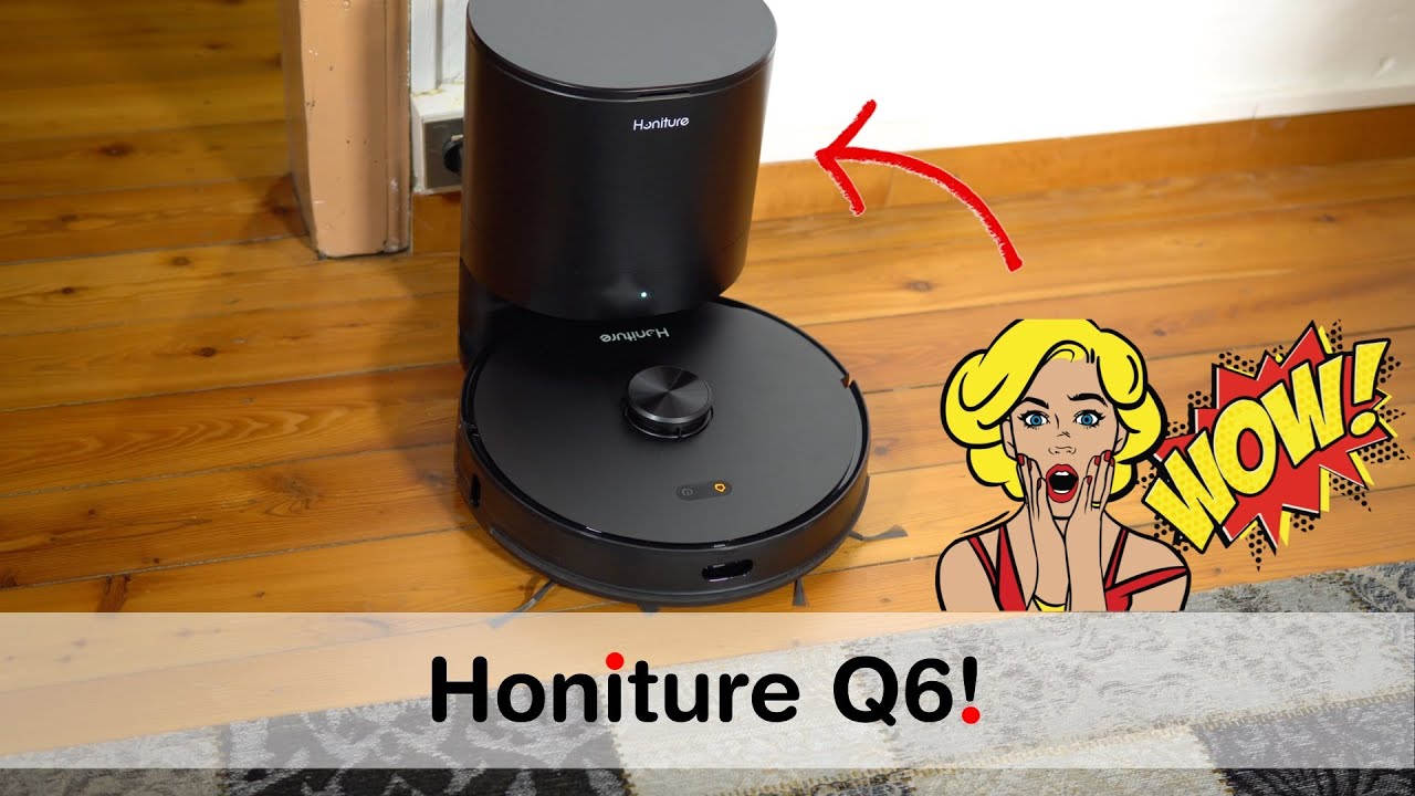 Honiture Q5 : il MIGLIOR robot aspirapolvere lavapavimenti SOTTO i 200€! -  YouTube