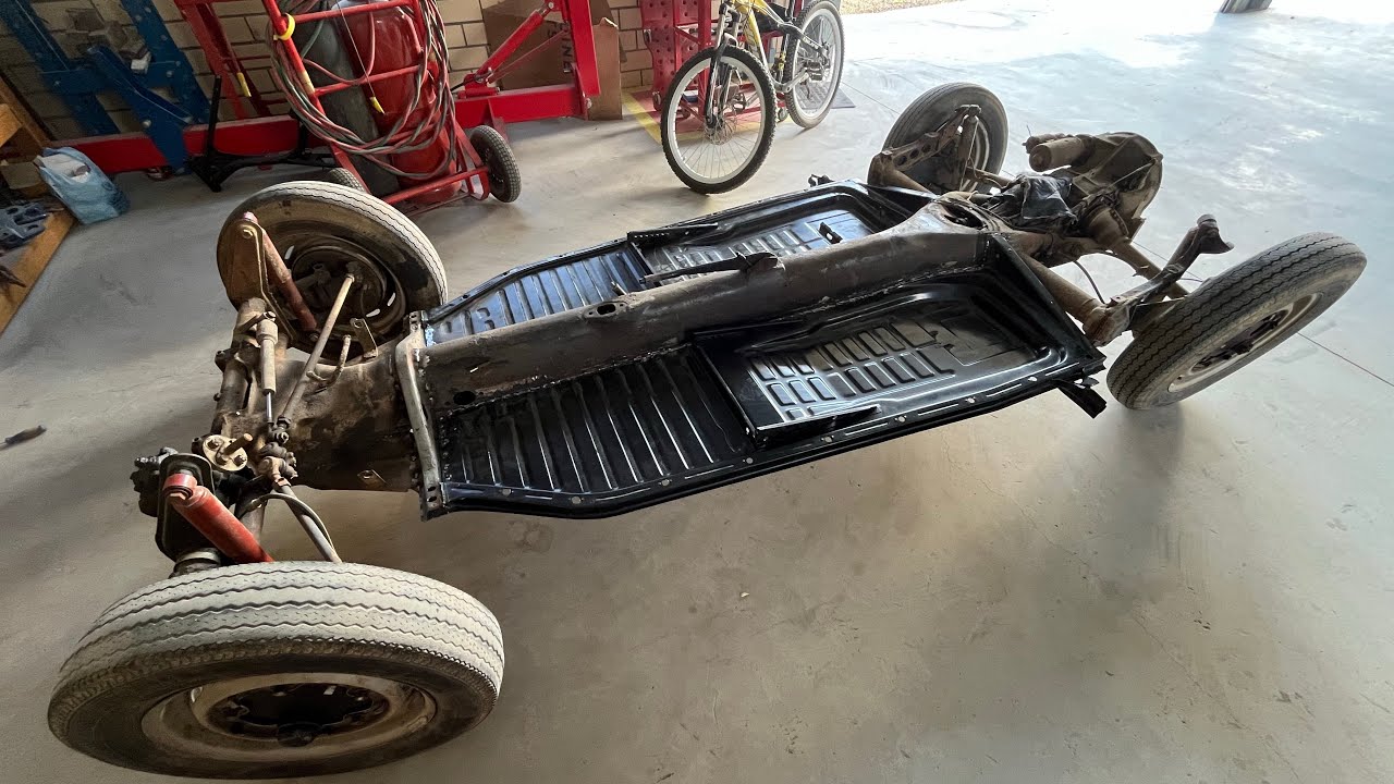 Funilaria pesada no chassi do fusca 1969 - Parte 2 