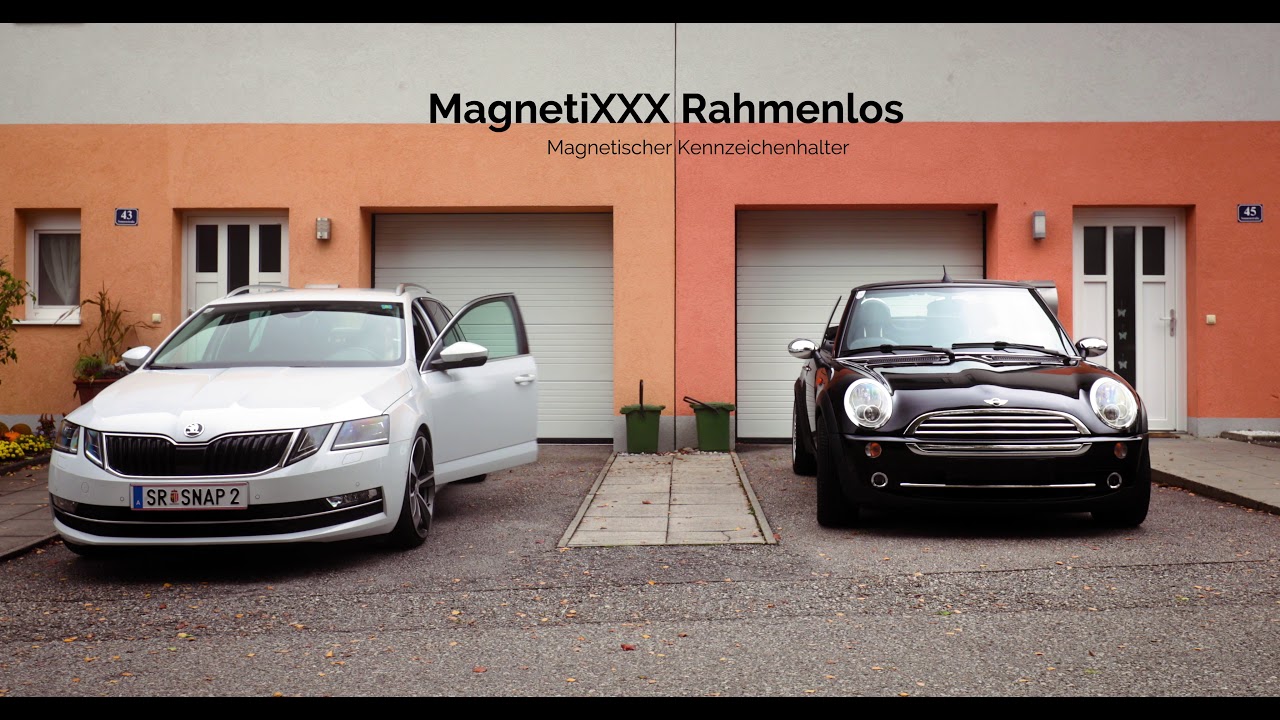 MagnetiXxX- Magnetisches Wechselkennzeichensystem für deine Autos