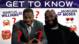 Get to Know New Ravens Marcus Williams and Morgan Moses | Baltimore Ravens