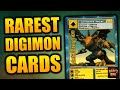 Top 10 Rarest Digimon Cards Digimon Digi Battle Card Game 