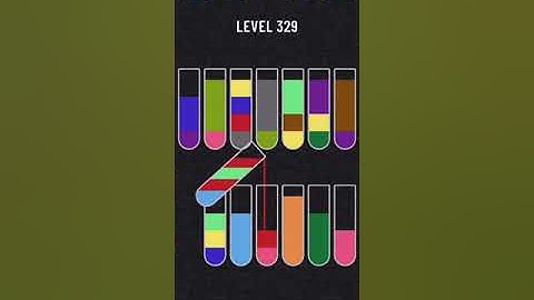 Water Sort Puzzle level 329