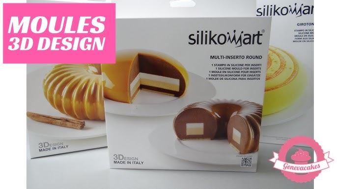 Silikomart - Multi-Inserto Round - Silicone Mould Inserts - Baking/Freezing