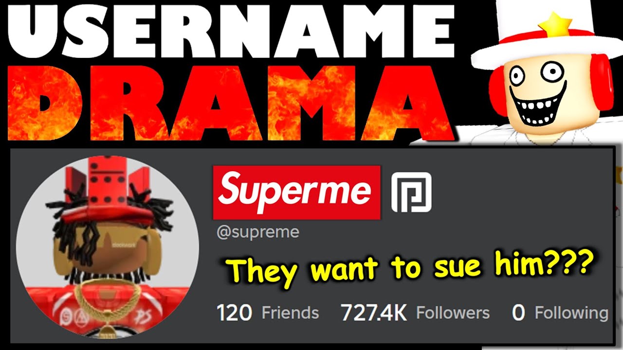 The rare username reset drama just got insane... (ROBLOX)