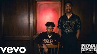 Giveon &amp; 21 Savage Type Beat - No Feelings Left ( Audio)