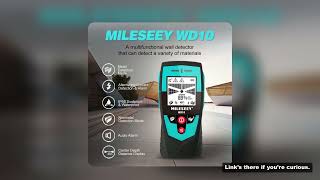 Mileseey Multifunction Wall Detector with Large Area Sensor Metal Detector Handheld Stud Finder Wall
