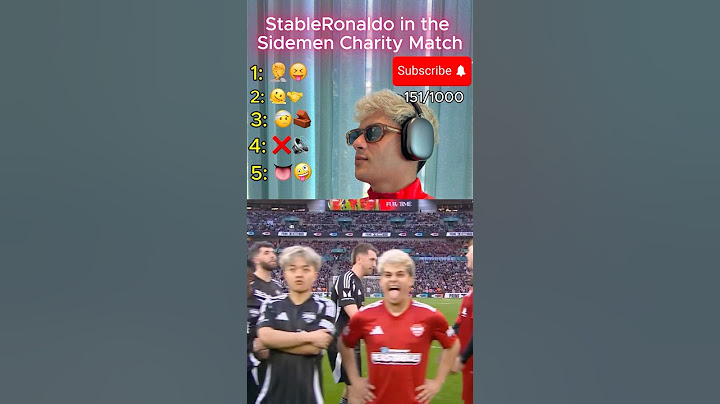 Sidemen Charity Match StableRonaldo Best Moments #sidemencharitymatch #twitch #stableronaldo #clips