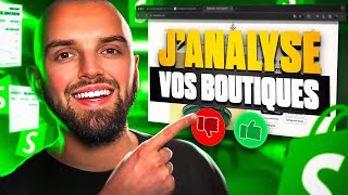 COMMENT TRAVAILLER VOTRE WEBDESIGN SHOPIFY (analyse des boutiques de mes abonnés)