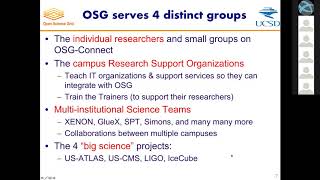 20190412 - Advancing Open Science Through High Throughput Computing