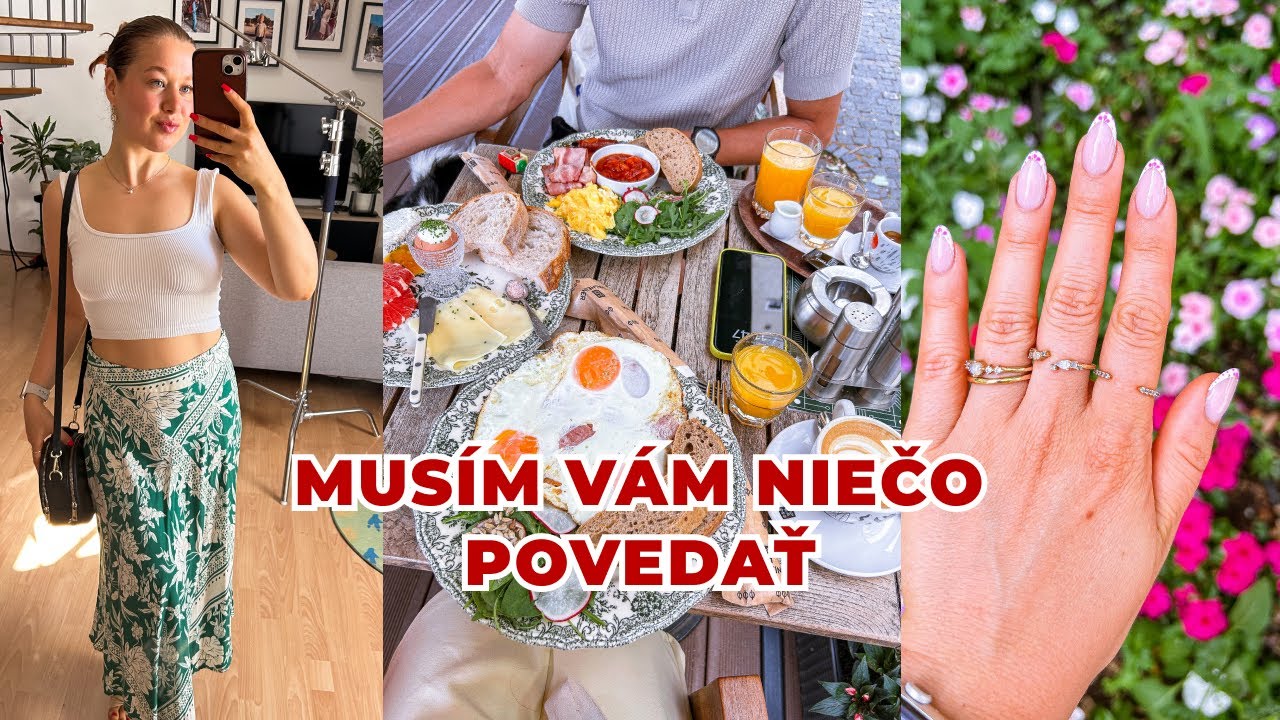 VLOG | kozmetička, nové nechty, zmenila som stravu, dobré jedlo v kaviarni