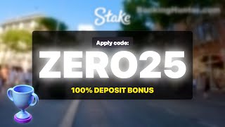 Stake Referral Code ''ZERO25'' — Get BONUS UP TO 100% Deposit Bonus (best stake promo code)