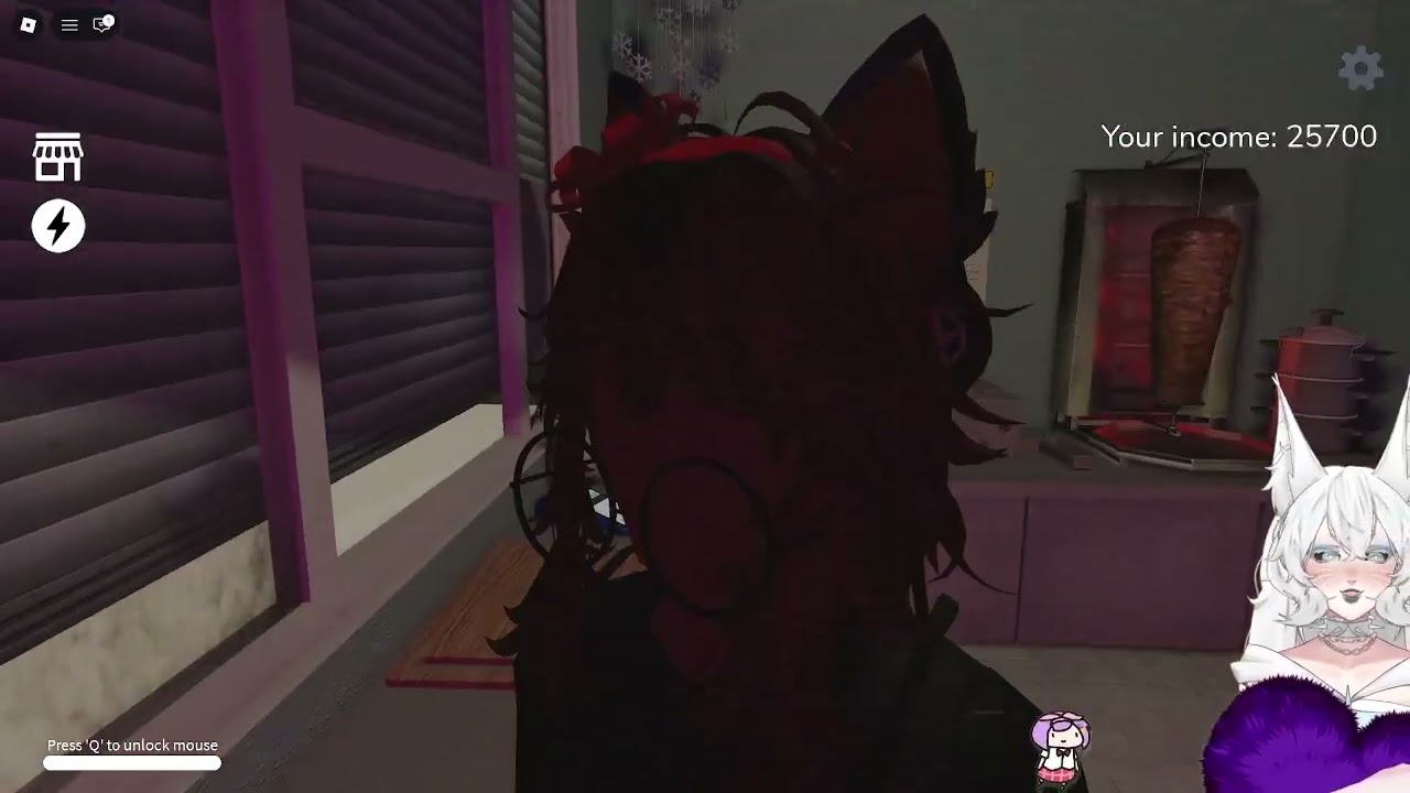 Working Night Shifts At The Shawarma! With Luna