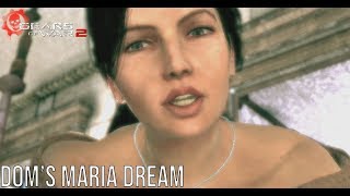 Dom Dreams Of Maria Inside The Riftworm - Gears Of War 2 Cutscene Gow Dom Maria Dream