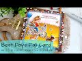 Best Days Fall Card | Copic Coloring + Distress Oxide Inks | Hello Bluebird