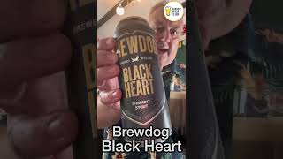 Brewdog Black Heart Stout, Can it beat Guinness? #shorts #beer #drink #foodie