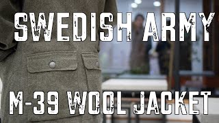 古着屋】スウェーデン軍 80年前のウールジャケット【軍物】 - YouTube