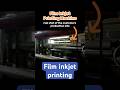 Arojet film inkjet printing - taking a look at a customer site