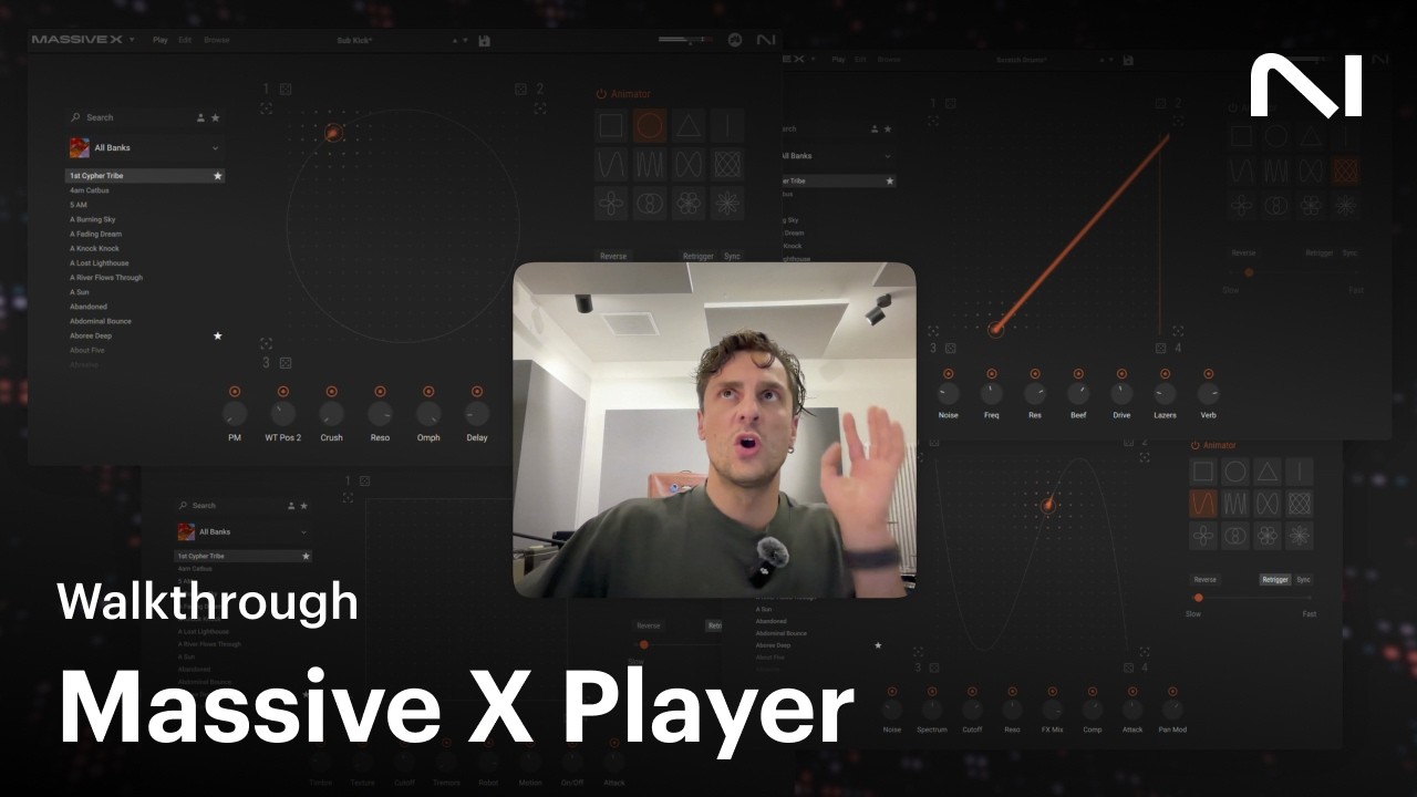 Inside Massive X Player – free virtual synth | Native Instruments - YouTube